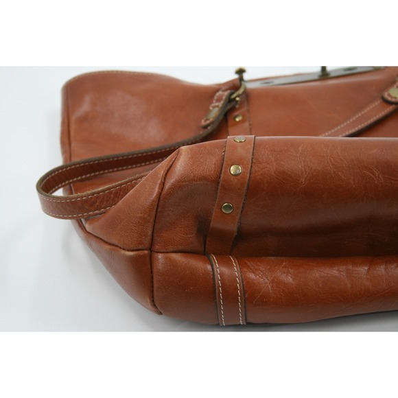 Patricia Nash Leather Tote Bag Studded Accents Shoulder Bag Large - Picture 15 of 15